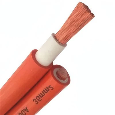 کابل جوشکاری لاستیک دو عایق رسانای آلومینیومی