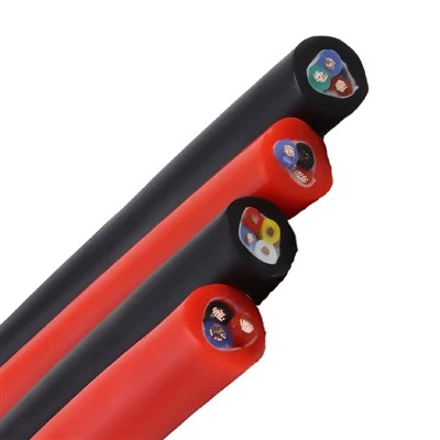 کابل لاستیکی انعطاف پذیر با هسته مسی